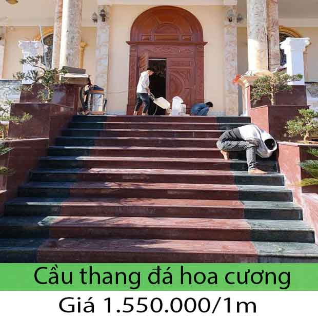 Giá đá hoa cương lát cầu thang