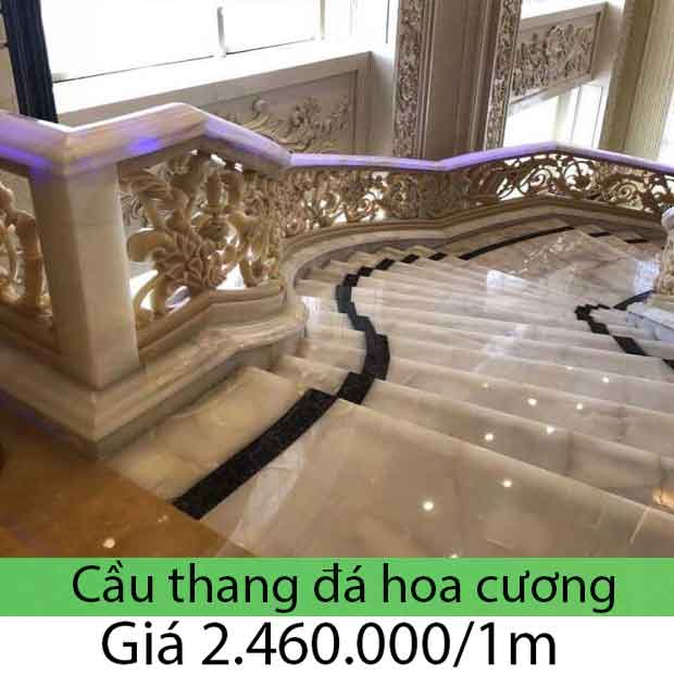 Giá đá hoa cương lát cầu thang
