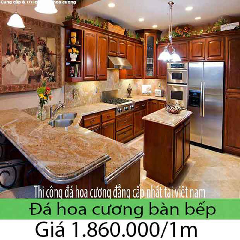 Giá đá hoa cương lót bếp 2023