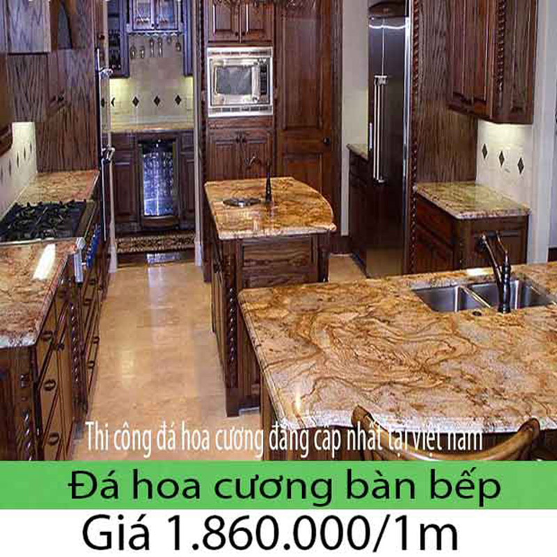 Giá đá hoa cương lót bếp 2023
