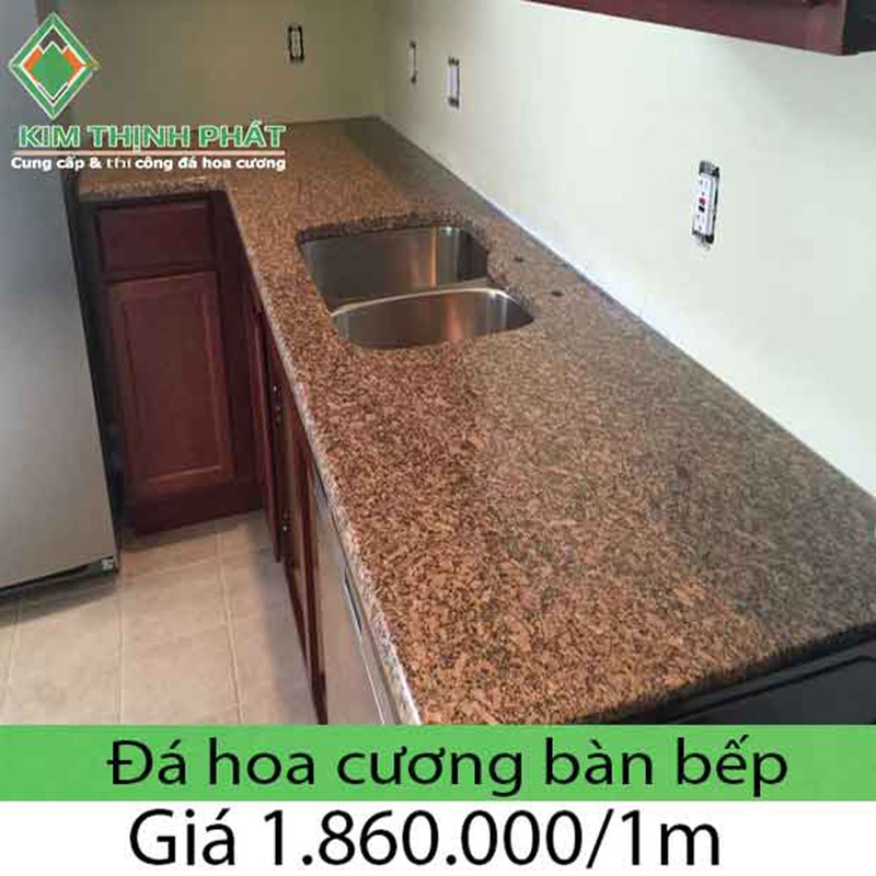 Giá đá hoa cương mặt bếp 2023