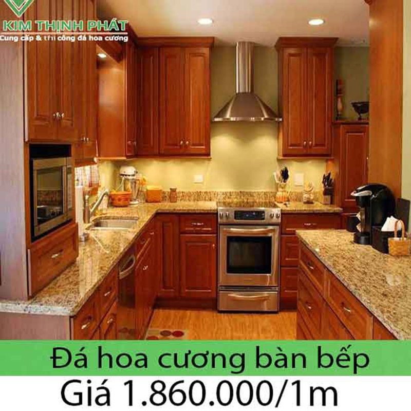 Giá đá hoa cương ốp bếp 2023