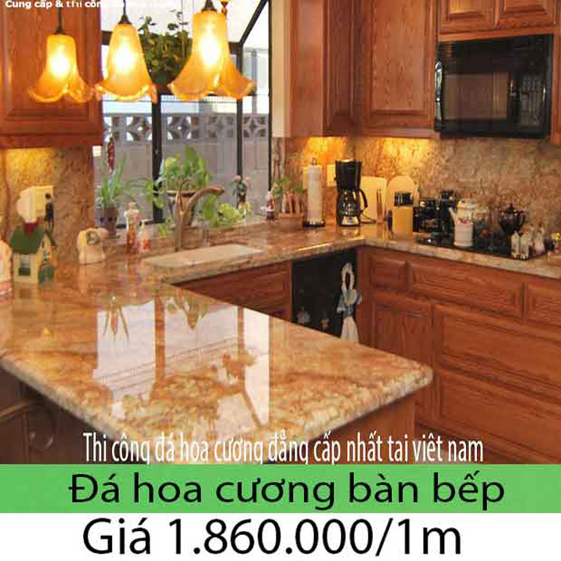 Giá đá hoa cương ốp bếp 2023