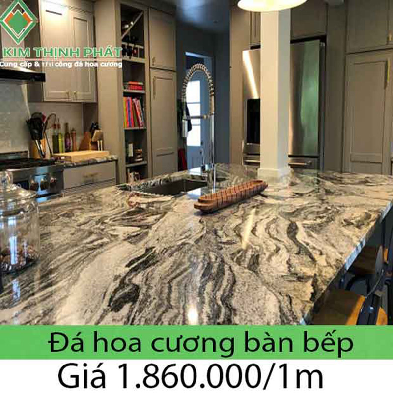 Giá đá hoa cương ốp bếp 2023
