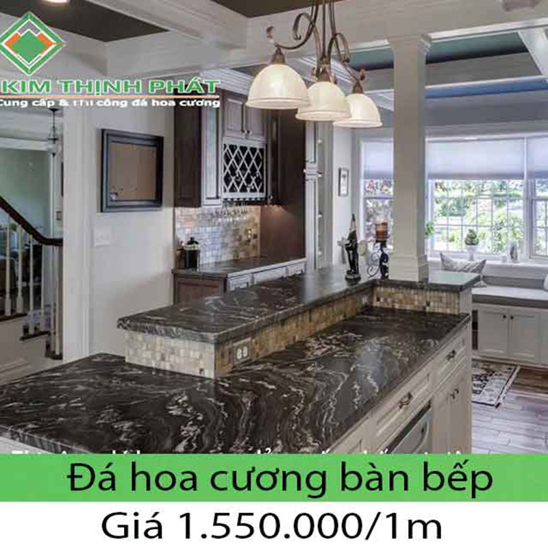 Giá đá hoa cương ốp bếp 2023