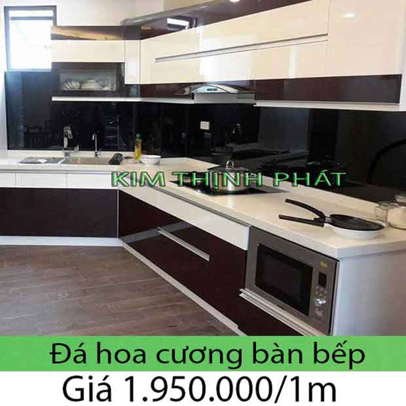Giá đá hoa cương ốp bếp 2023