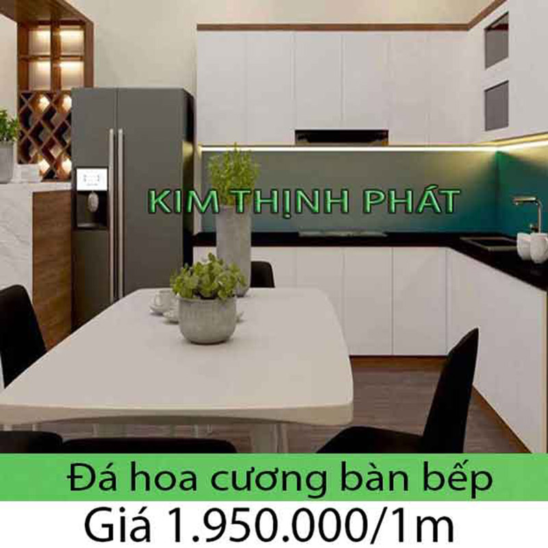 Giá đá hoa cương ốp bếp 2023