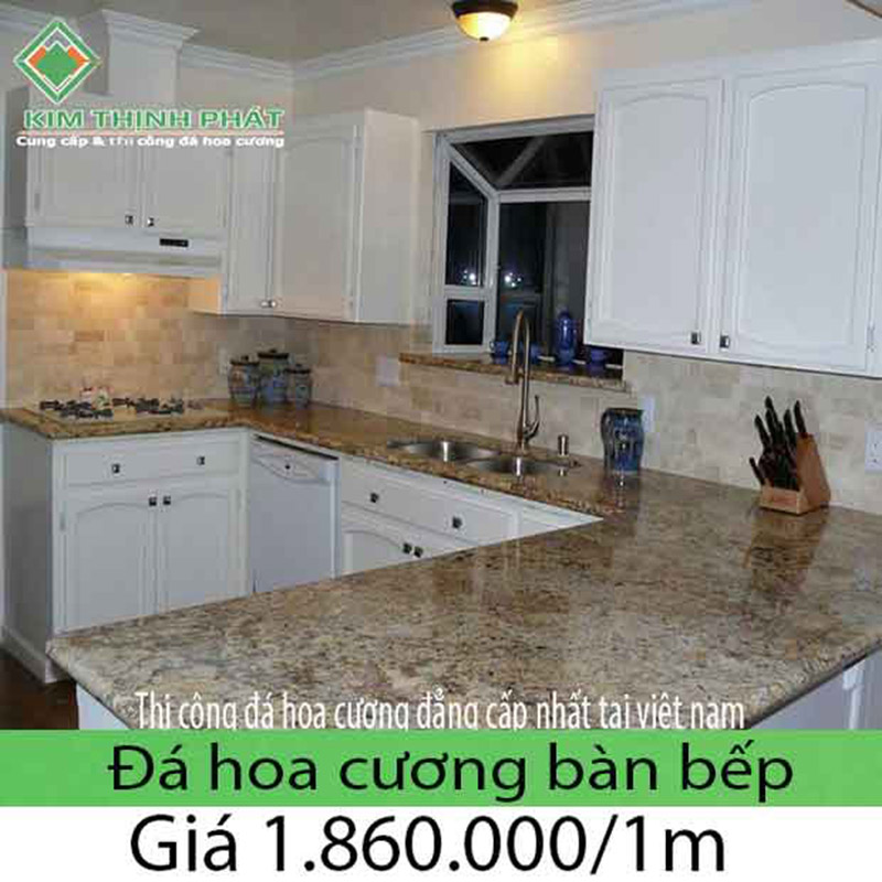 Giá đá hoa cương ốp bếp 2023
