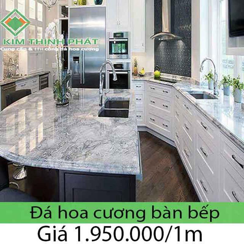 Giá đá hoa cương ốp bếp 2023