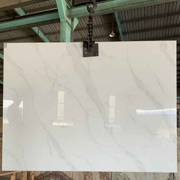 Đá Hoa Cương Trắng Sứ Ý vân mây mới