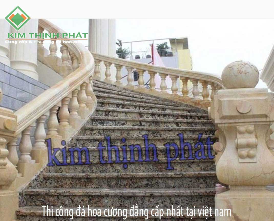 Lan can đá hoa cương