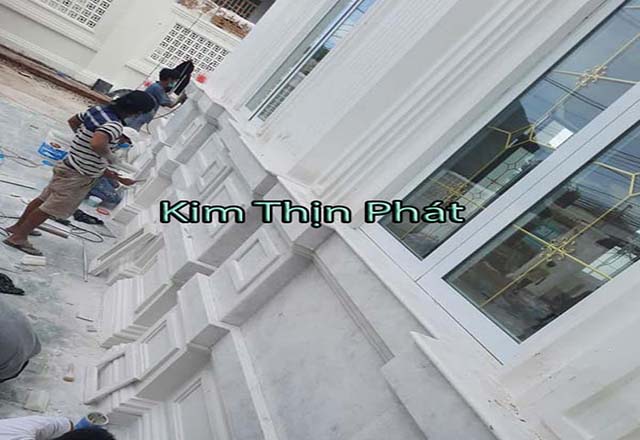 đá hoa cương lan can