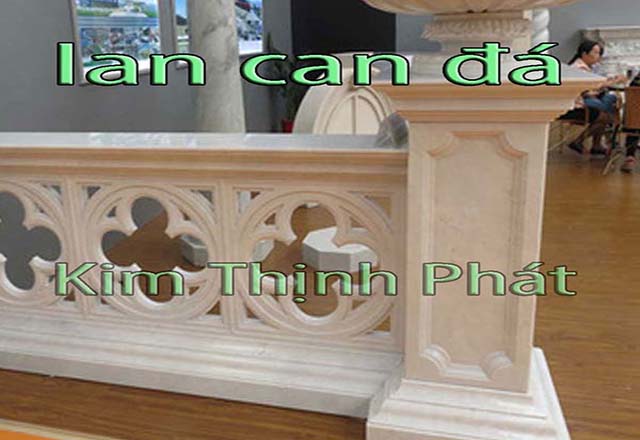 đá hoa cương lan can
