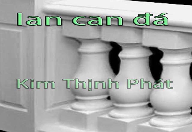 đá hoa cương lan can