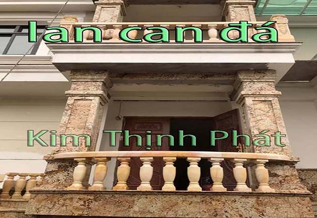 đá hoa cương lan can