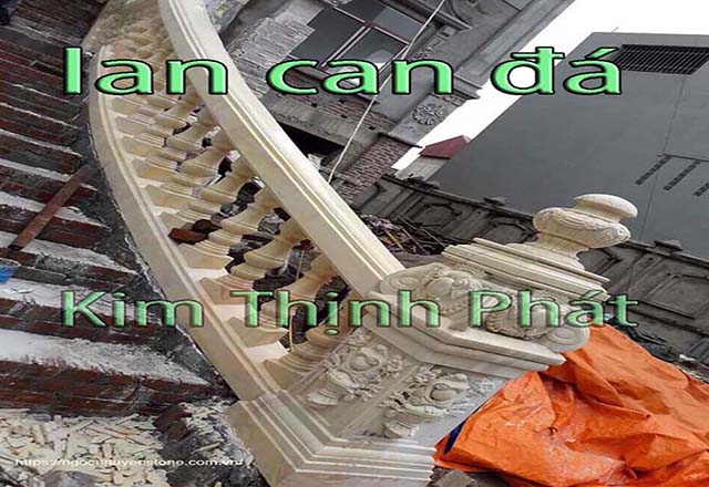 đá hoa cương lan can