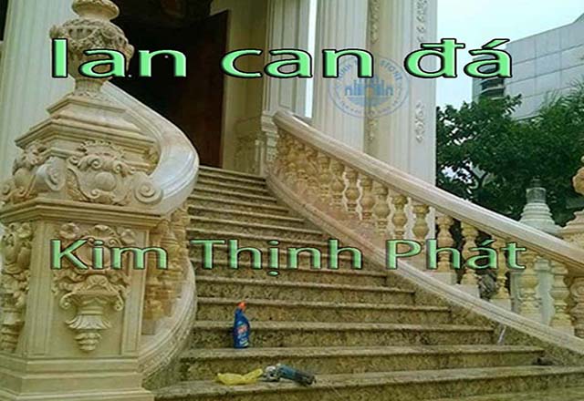 đá hoa cương lan can