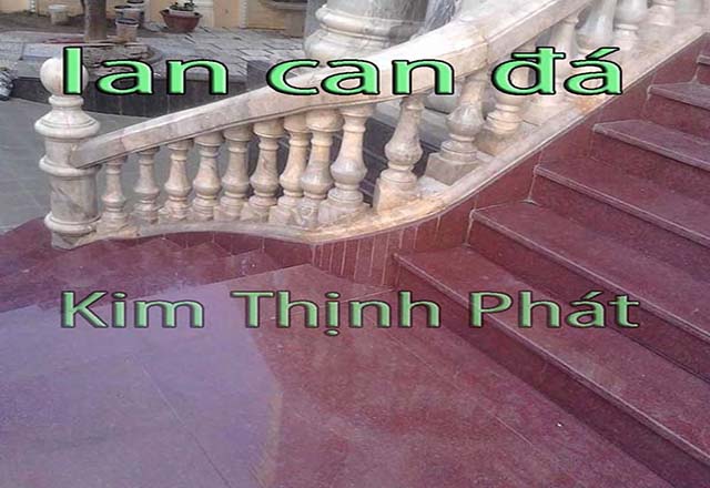 đá hoa cương lan can