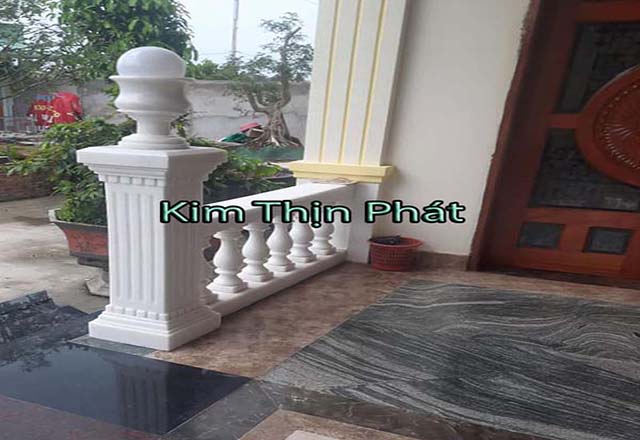 đá hoa cương lan can