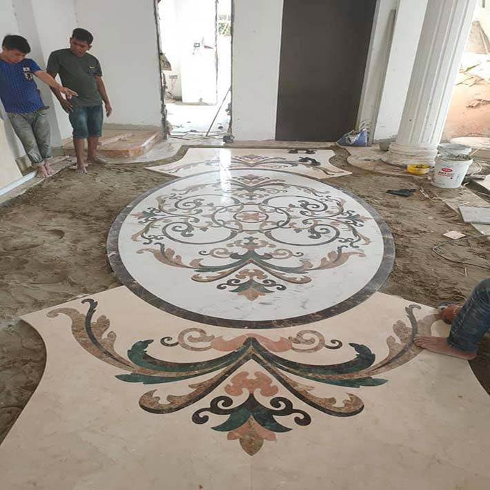 thi công lát nền biệt thự quận 2