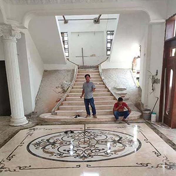 thi công lát nền biệt thự quận 2