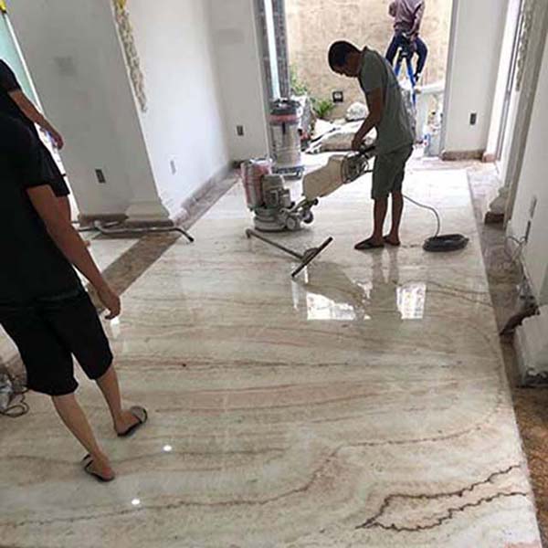 thi công lát nền biệt thự quận 2