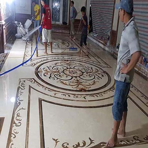 thi công lát nền biệt thự quận 2