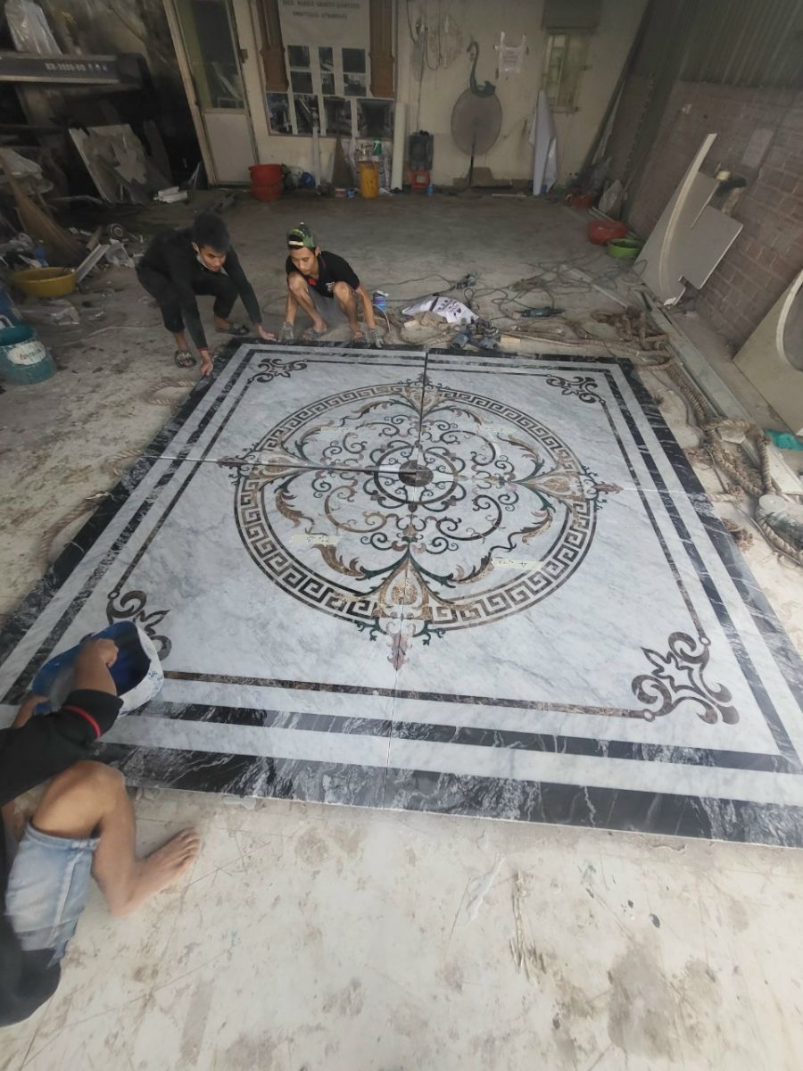 Hướng dẫn phân bệt và thi công đá hoa cương đúng quy trình