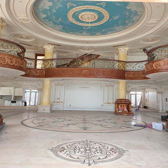 Mặt Tiền Nhà Phố Đá Marble