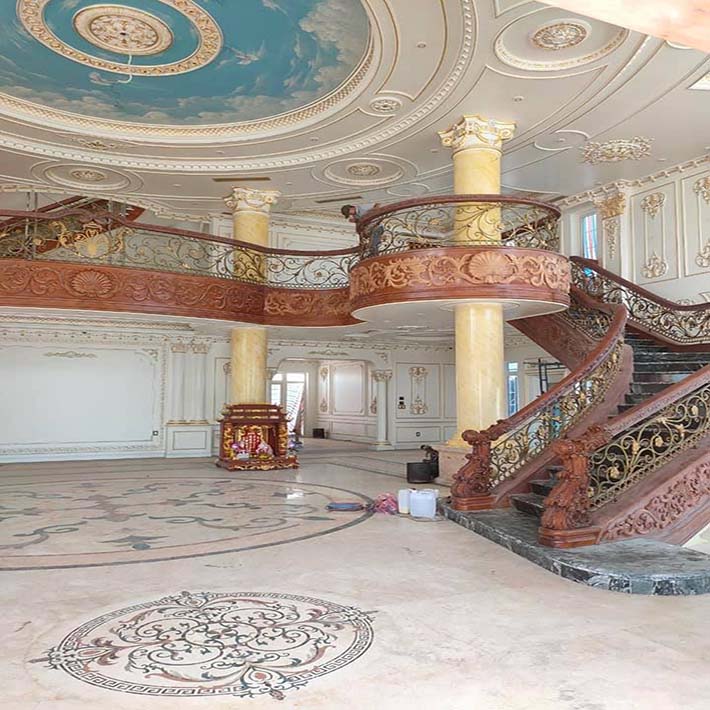 Mặt Tiền Nhà Phố Đá Marble