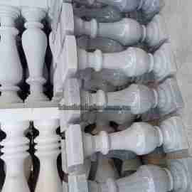 con tiện đá granite trắng 22