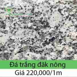 Bảng gia đá hoa cương granite trắng đắc nông giá mới