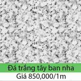 Bảng gia đá hoa cương granite trắng tây ban nha giá mới