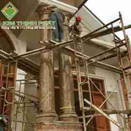 Thông tin chi tiết về chân cột tròn ốp đá hoa cương chất lượng nhất