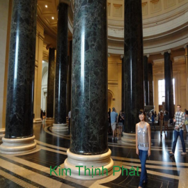 Đá hoa cương ốp cột tròn