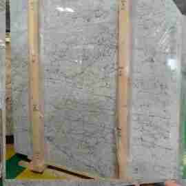 Đá hoa cương bianco carara ốp bếp F473