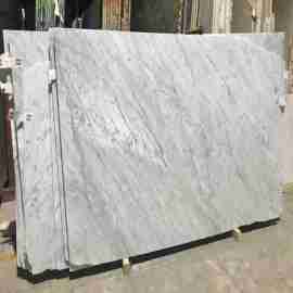 Đá hoa cương bianco carara  ốp bếp F477