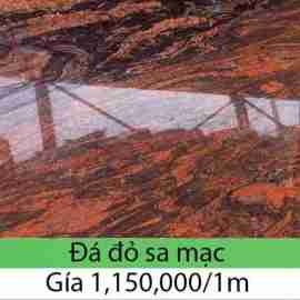 Đá hoa cương đỏ sang mạc