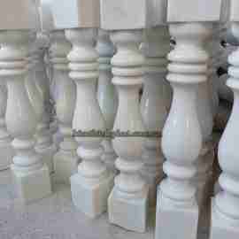 con tiện đá granite trắng 16