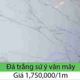 Đá hoa cương trắng sứ ý vân mây