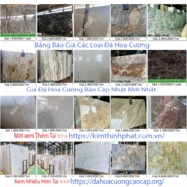 Bảng báo giá đá tự nhiên