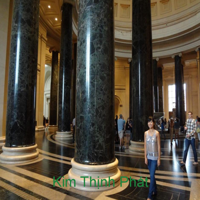 Đá hoa cương ốp cột tròn