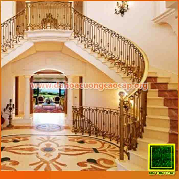 Mẫu Cầu Thang Đá Hoa Cương | KTP763