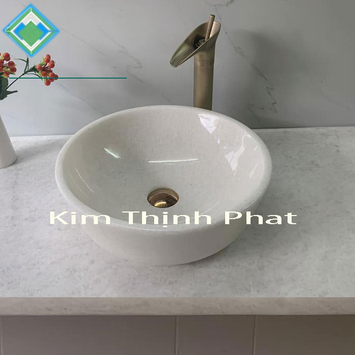 chậu lavapo đá hoa cương