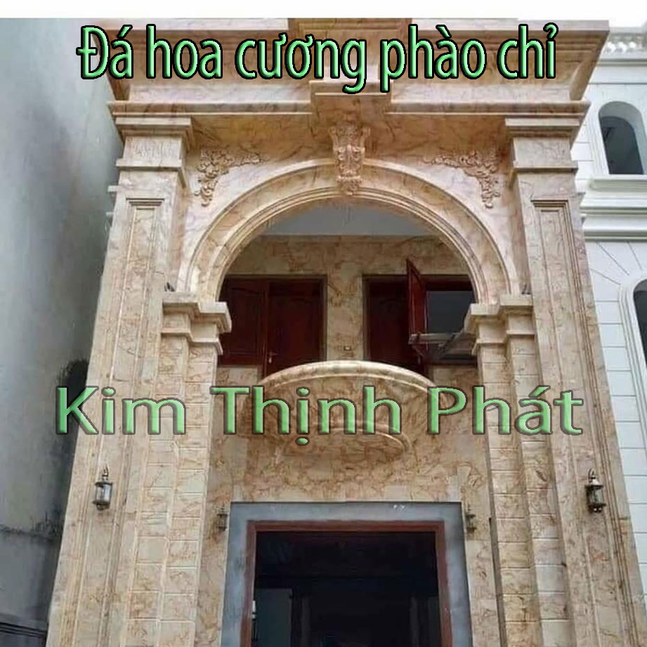 đá hoa cương chỉ phào đầu cột