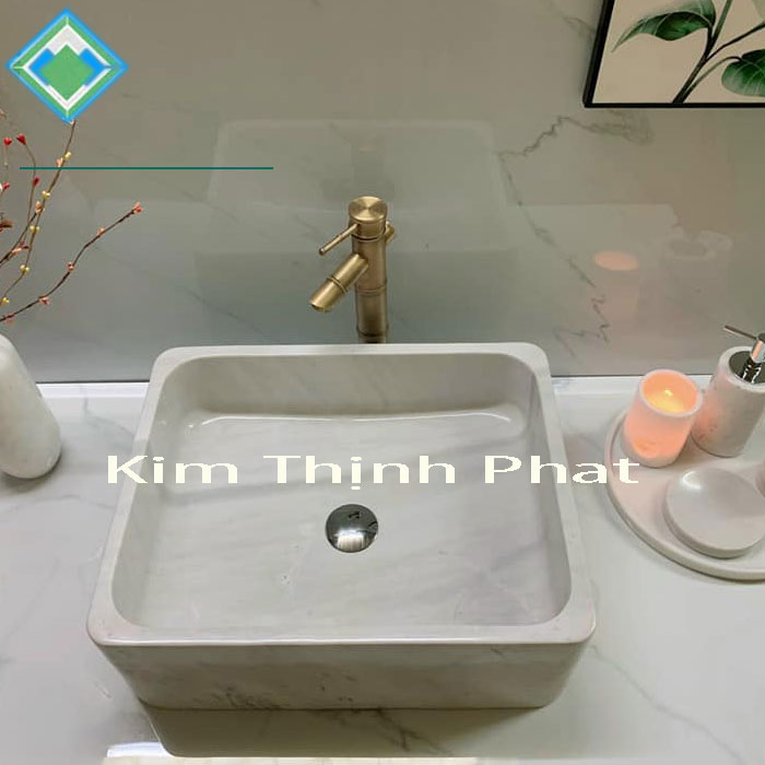 Chậu lavapo đá hoa cương